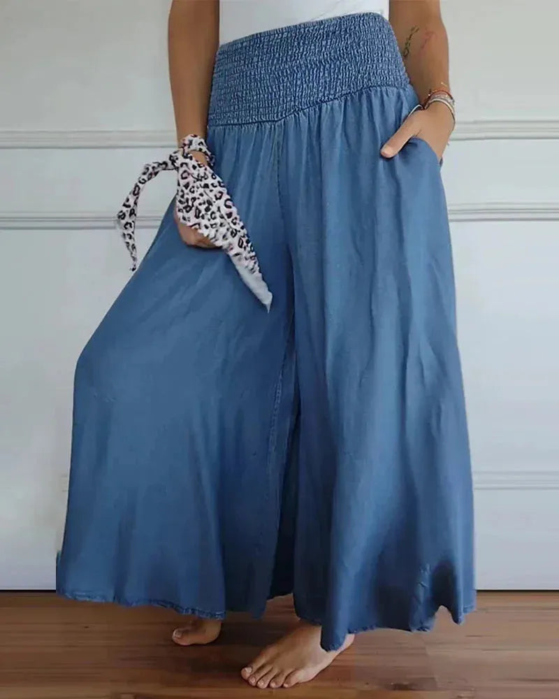 Claire De Rosé | Pantalon jupe culotte ultra confortable