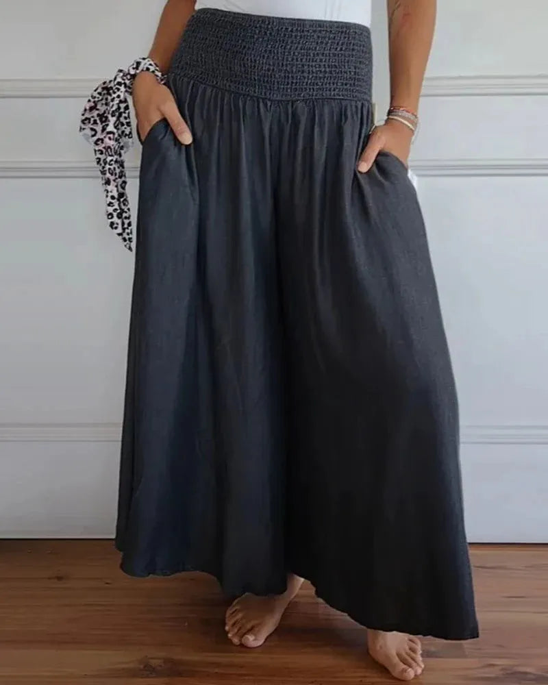 Claire De Rosé | Pantalon jupe culotte ultra confortable