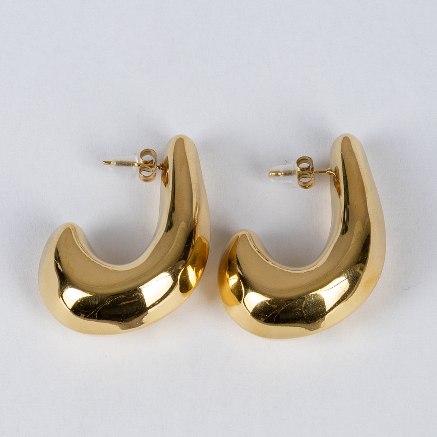 Claire De Rosé | LARGE BOUCLES D'OREILLES COMMA