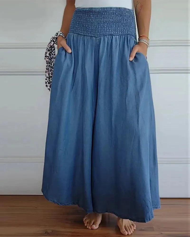 Claire De Rosé | Pantalon jupe culotte ultra confortable