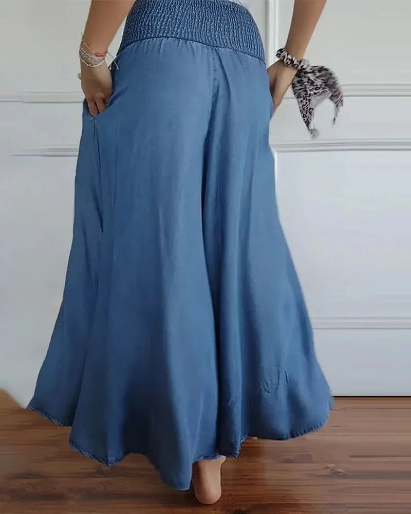 Claire De Rosé | Pantalon jupe culotte ultra confortable